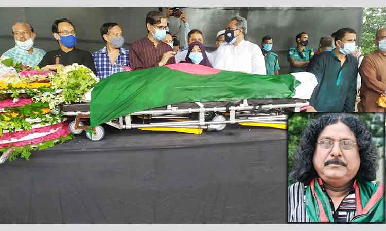 চিরনিদ্রায় শায়িত গণসংগীতশিল্পী ফকির আলমগীর