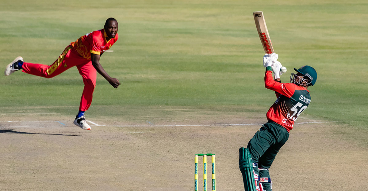 সৌম্য-শামীম ঝড়ে রেকর্ড গড়া জয় বাংলাদেশের