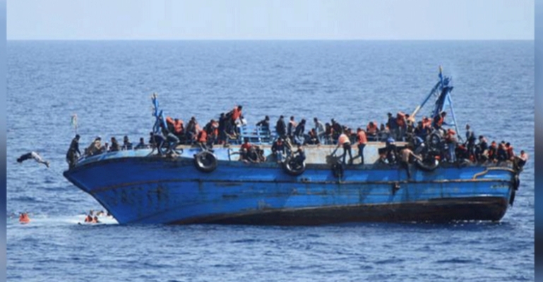 ভূমধ্যসাগরে ফের নৌকাডুবি, অন্তত ৫৭ জনের মৃত্যু
