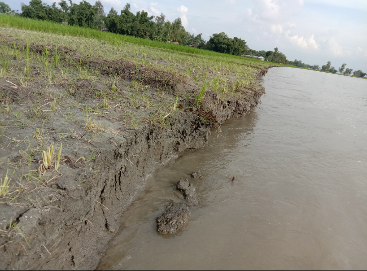 চোখের সামনে বাড়ি ভেঙ্গে তিস্তায় বিলীন হয়ে গেছে