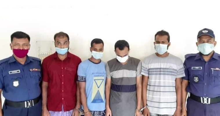 মাদক সেবন করতে গিয়ে ছাত্রলীগ নেতাসহ ৪ জন গ্রেপ্তার