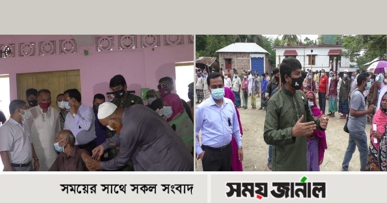 নাটোরে টিকা প্রদানে অব্যবস্থাপনা, বঞ্চিত হচ্ছেন অনেকে