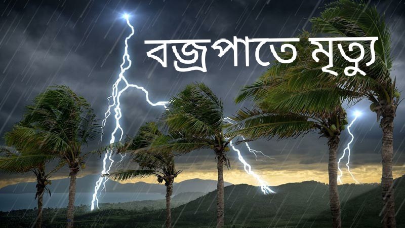 সরিষাবাড়িতে বজ্রপাতে কৃষকের মৃত্যু, আহত ৩