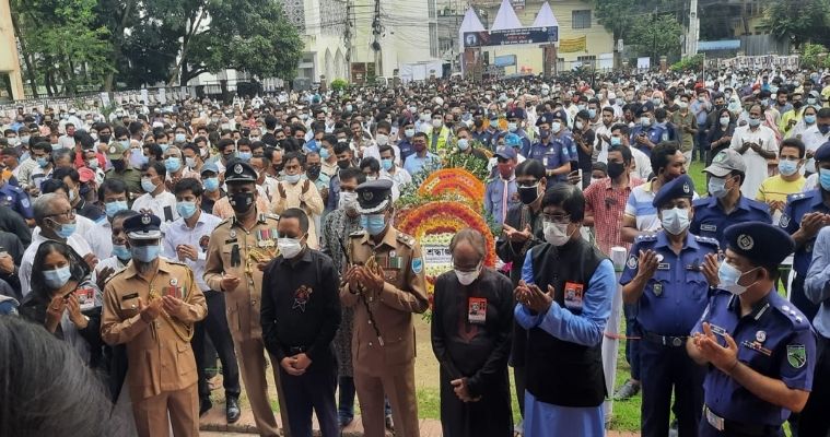 ফরিদপুরে পুলিশের উদ্যোগে শোক দিবসের আলোচনা সভা ও মিলাদ মাহফিল