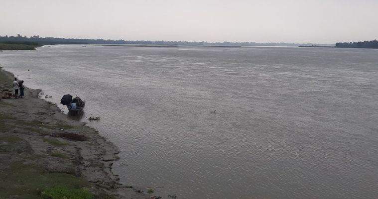 কুড়িগ্রামে নদীর পানি বাড়ছে, বন্যার আশঙ্কা