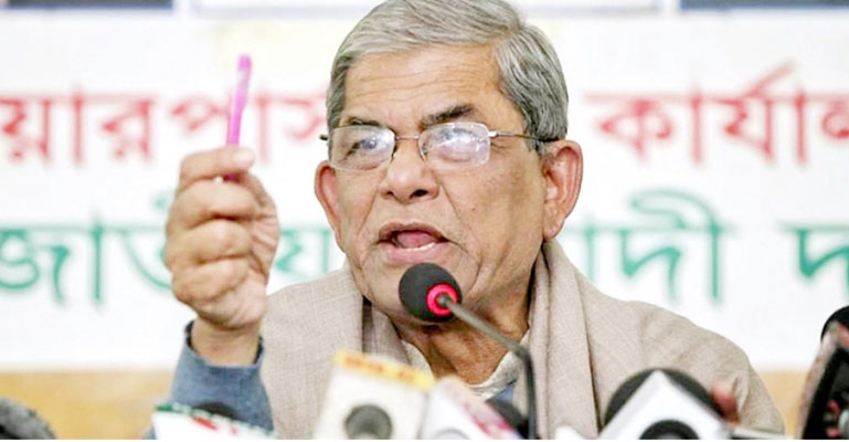 শান্তিপূর্ণ কর্মসূচিতে অতর্কিত হামলা করেছে পুলিশ : মির্জা ফখরুল