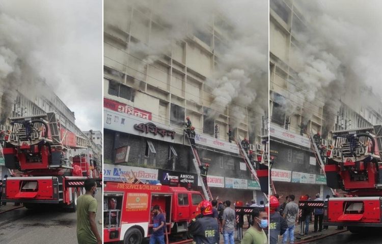 ৪ ঘণ্টা পর বনানীর আগুন নিয়ন্ত্রণে