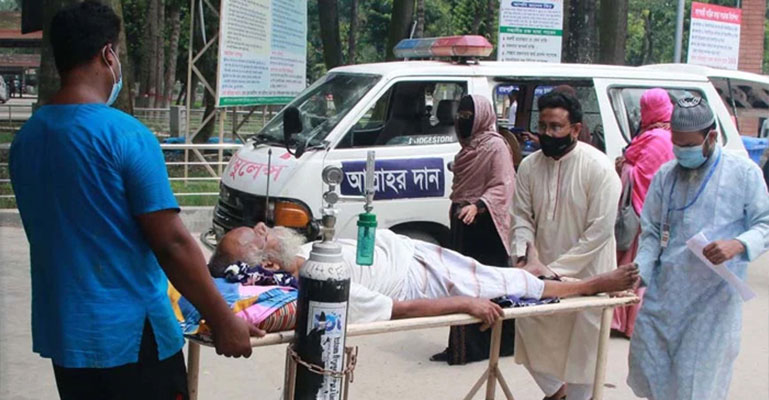 রাজশাহী মেডিকেলে করোনায় মৃত্যু ও শনাক্ত কমেছে