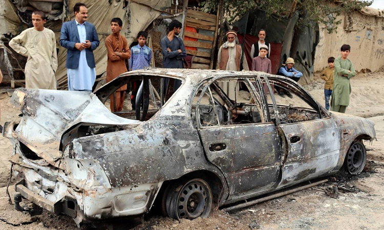 মার্কিন ড্রোন হামলায় কাবুলে একই পরিবারের ৬ শিশু নিহত