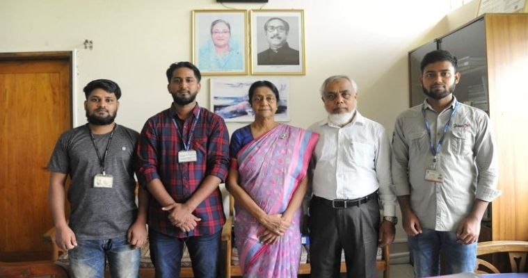 গণ বিশ্ববিদ্যালয়ের সাইবার ড্রিল টিমকে উপাচার্যের সংবর্ধনা