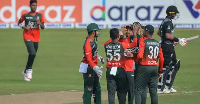 নিউজিল্যান্ডকে টানা দ্বিতীয় ম্যাচেও হারাল বাংলাদেশ