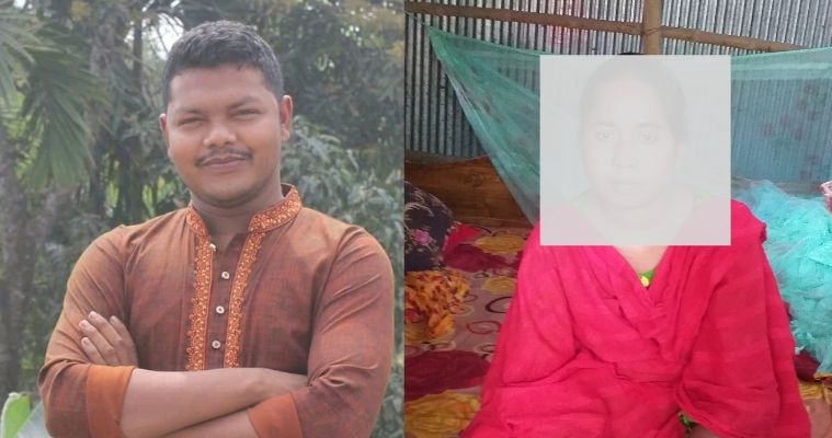 বিয়ের দাবিতে আওয়ামীলীগ নেতার বাড়িতে প্রেমিকার অনশন