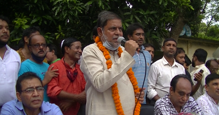 ফরিদপুরে নব গঠিত শহর আ' লীগের কমিটিকে সংবর্ধনা