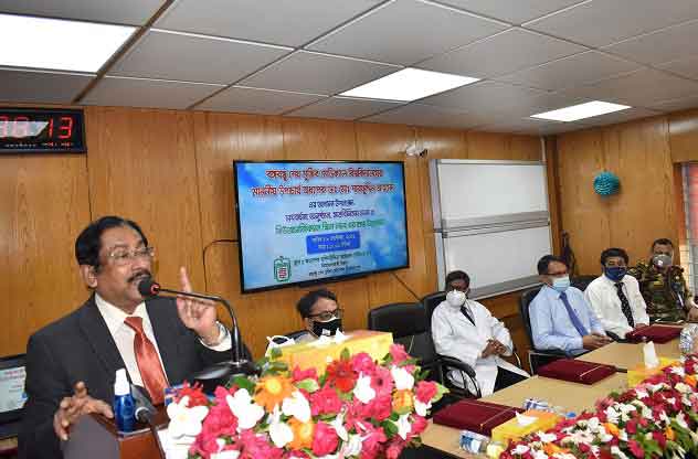 রোগীদের আর বিদেশ যেতে হবে না : উপাচার্য অধ্যাপক ডা. শারফুদ্দিন