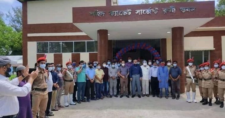 নোবিপ্রবিতে সার্জেন্ট রুমী ভবন ও বিএনসিসি ওয়েবসাইট উদ্বোধন