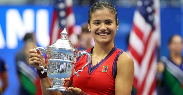 ইতিহাস গড়েই ইউএস ওপেনে স্বপ্নপূরণ রাদুকানুর