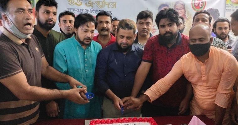 ফরিদপুরে জেলা যুবলীগের উদ্যোগে শেখ রেহানার জন্মদিন পালন