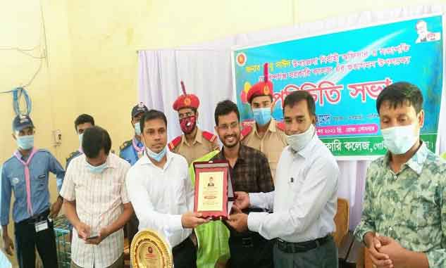 সংবর্ধনা পেলেন ডা. রাকিব