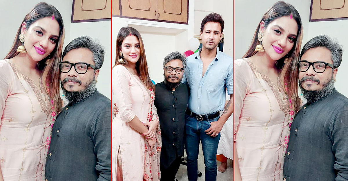 নুসরাতের সিঁথিতে সিঁদুর, বিয়ের পর্ব সেরে ফেলেছেন?