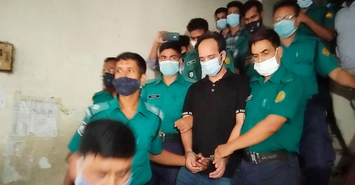 ইভ্যালির রাসেল ফের ১ দিনের রিমান্ডে