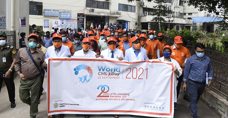 দীর্ঘমেয়াদী রক্তের ক্যান্সার নিয়ে আতংক নয়, সুচিকিৎসায় সুস্থ জীবন-যাপন সম্ভব: বিএসএমএমইউ উপাচার্য