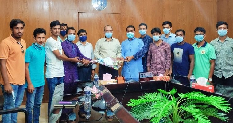 রাবি প্রশাসনের সঙ্গে রাবিসাস’র সৌজন্য সাক্ষাৎ