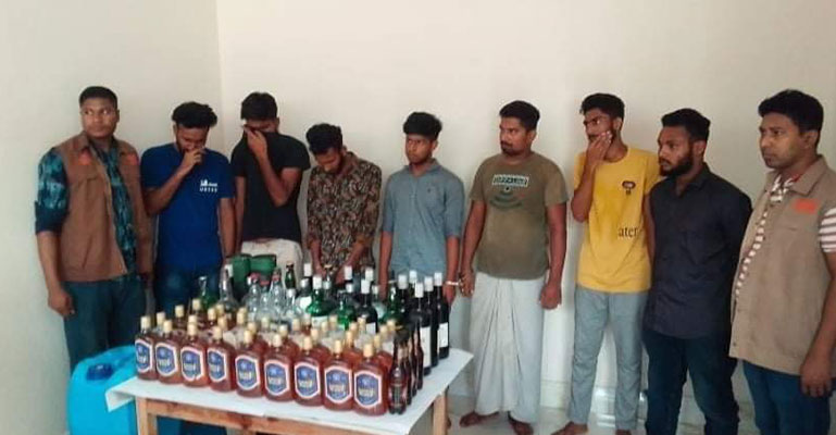 ফরিদপুরে মাদকসহ গ্রেফতার ২