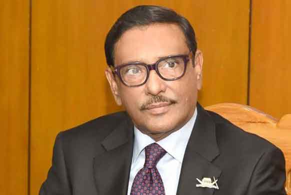 জনগণকে সঙ্গে নিয়ে বিএনপি’র বিশৃঙ্খলার জবাব দেওয়া হবে : ওবায়দুল কাদের