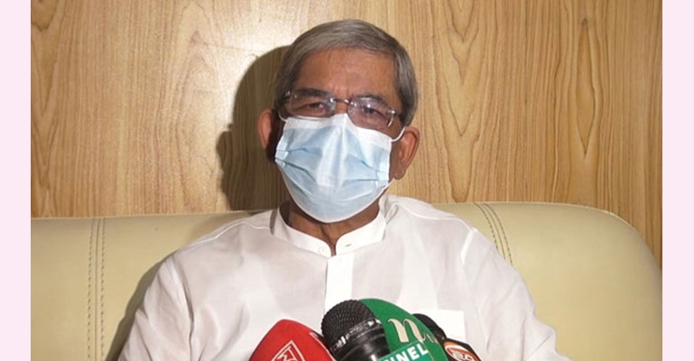 সরকারের অধীনে নির্বাচনে অংশ নেবে না বিএনপি : মির্জা ফখরুল