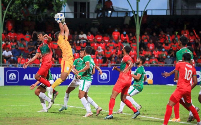 মালদ্বীপের কাছে হারল বাংলাদেশ