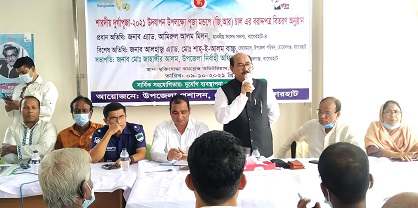 মোড়েলগঞ্জে ৭২টি পূজামন্ডপে অনুদান দিলেন এমপি