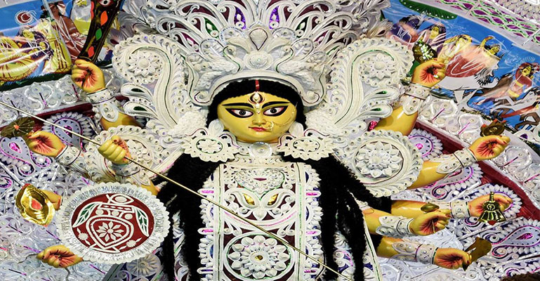 দিনাজপুরে দ্বিতীয় বৃহত্তম দুর্গোৎসবের আয়োজন