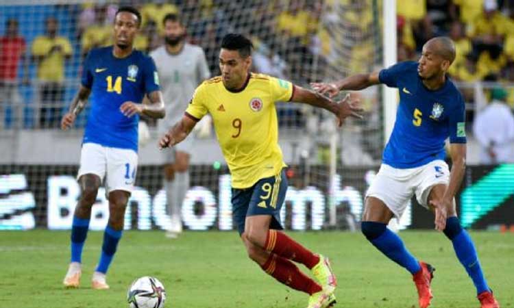 ব্রাজিলকে থামিয়ে দিলো কলম্বিয়া