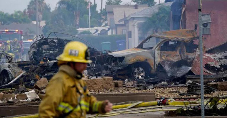 ক্যালিফোর্নিয়ায় বিমান বিধ্বস্তে নিহত ২