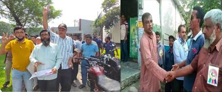 মোংলা বন্দর সিবিএ নির্বাচনে প্রচারণায় ব্যস্ত ফিরোজ সাকিবরা