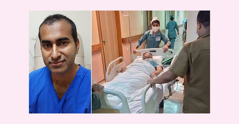 আইসিইউতে ক্রিকেটার মোশাররফ