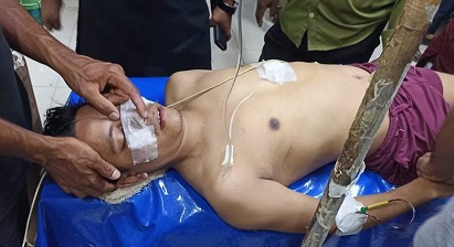 ঠাকুরগাঁওয়ে কিশোর গ্যাং এর হামলায় আহত ছাত্রলীগ নেতা