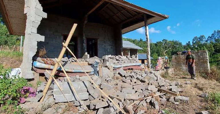 বালি দ্বীপে ভূমিকম্পে শিশুসহ নিহত ৩