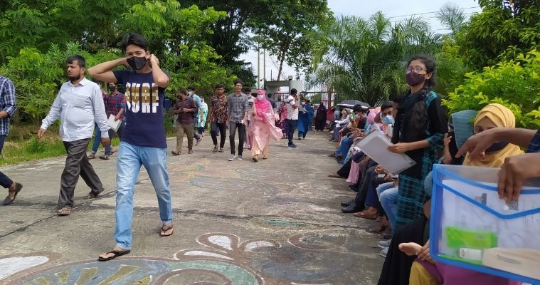 নোবিপ্রবিতে গুচ্ছ ভর্তি পরীক্ষায় 'এ' ইউনিটে উপস্থিতির হার ৯৫ শতাংশ