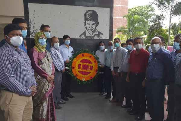 স্বাস্থ্য অধিদপ্তরে শেখ রাসেলের ৫৮ তম জন্মবার্ষিকী পালন