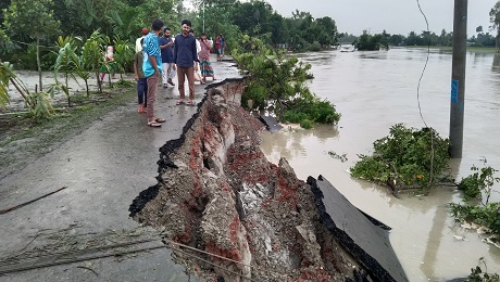তিস্তায় পানি কমলেও, বেড়েছে দুর্ভোগ