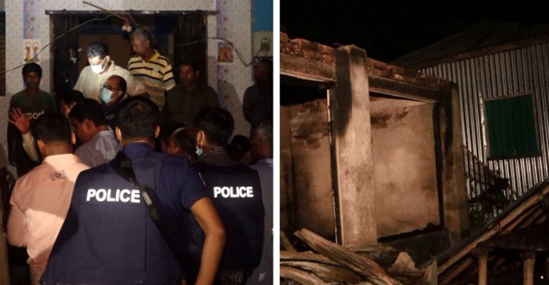 পীরগঞ্জে হামলা-অগ্নিসংযোগের অন্যতম হোতা গ্রেফতার