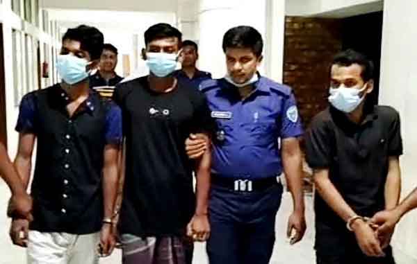 চৌমুহনীতে পূজামন্ডপে হামলা, ৩ জনের স্বীকারোক্তিমূলক জবানবন্দী প্রদান