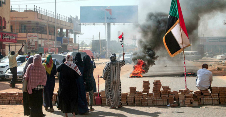 সুদানে অভ্যুত্থানের পর জরুরি অবস্থা জারি