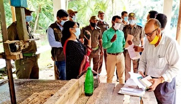 নোয়াখালীতে লাইসেন্সবিহীন ৪ স মিলে অর্থদন্ড