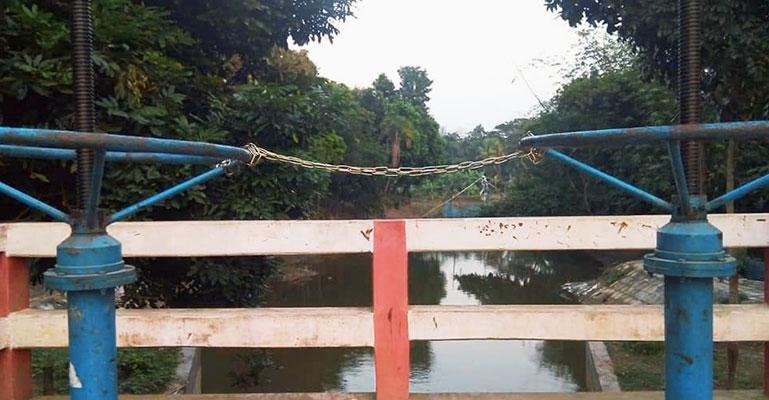 ফরিদপুরের কুটির খাল দখলমুক্ত