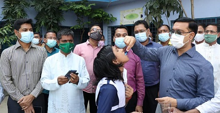 জাতীয় কৃমি নিয়ন্ত্রণ সপ্তাহের উদ্বোধন করলেন মসিক মেয়র টিটু