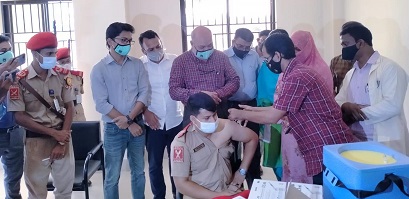 নোবিপ্রবিতে টিকার ক্যাম্পেইন শুরু