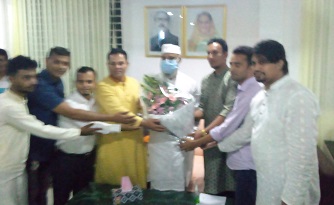 উত্তরা প্রেস ক্লাবের নির্বাচিত কমিটিকে অভিনন্দন জানান এম পি হাবিব হাসান