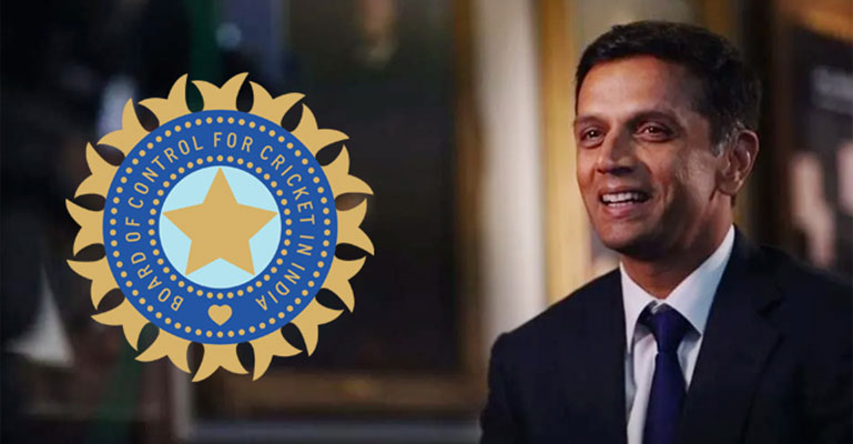ভারতীয় ক্রিকেট দলের নতুন কোচ রাহুল দ্রাবিড়